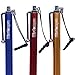 Wisdompro Stylus Pens for Touch Screens, 9 Pack of Universal Microfiber Tip Stylus with Lanyard Tether for iPad, for Tablet, for iPhone, for Samsung and All Touchsreen Devices - 9 Color