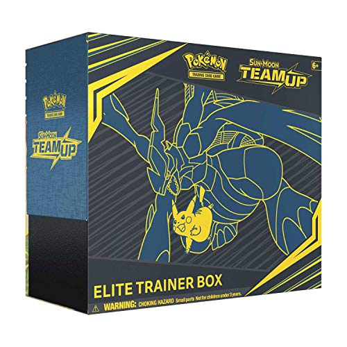 Pokemon Sun & Moon Team Up Elite Trainer Box, Multicolor (Best Eevee Evolution Pokemon Sun)