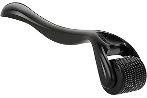 Dermal Roller SR for Face Hair Beard - 1MM 540 Titanium Beard Microneedle Roller, Scalp Microneedling Roller - Beauty Instrum