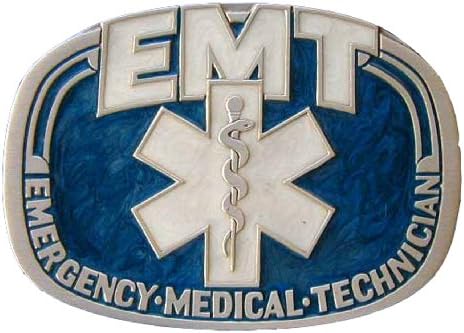 EMT Colored Novelty Belt Buckle