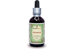 HERBAL TERRA LLC Punarnava (Boerhavia Diffusa) Dried Root Alcohol-Free Liquid Extract (Brand Name: HerbalTerra, Proudly Made in USA) 2 oz