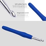 SUVSOON 9.0mm Crochet Hook Ergonomic Soft Handle Lightweight view 3