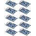 MakerFocus 10pcs TP4056 Charging Module with Battery Protection 18650 BMS 5V Micro USB 1A 186 50 Lithium Battery Charging Board primary