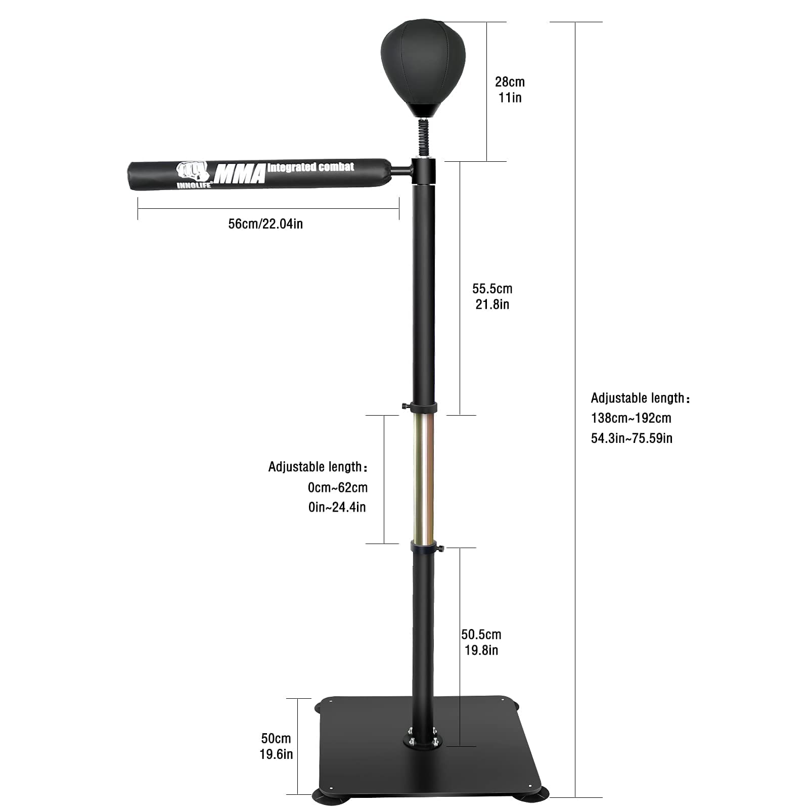 Mua INNOLIFE Boxing Bar Heavy Duty Punching Speed Reflex Skills ...