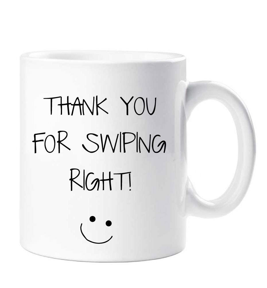 60 Second Makeover Limited Thank You for Swiping Right Mug Gift