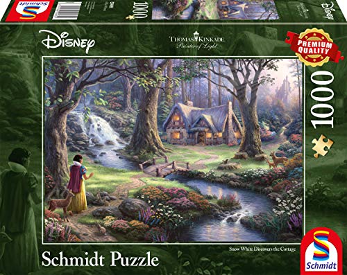 Thomas Kinkade Snow White 1000 Piece Jigsaw Puzzle