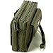 Alpine Swiss Mens Leather Clutch Bag Travel Case Organizer Wallet Gray