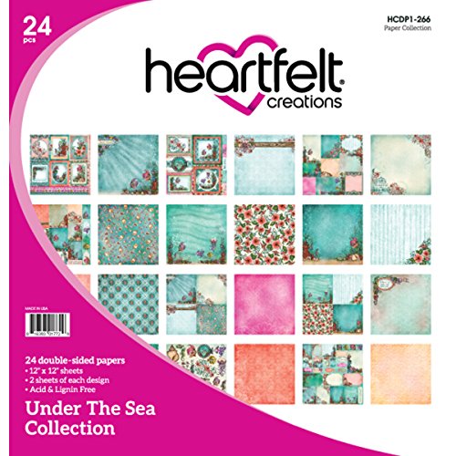 Heartfelt creations under the sea, 12 designs/2 each do…