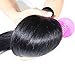 ISEE Hair 8A Malaysian Virgin Straight Hair 4 Bundle 100% Unprocessed Human Hair Weave Bundles Human Hair Extensions 4 Bundles Deal Natural Black (30
