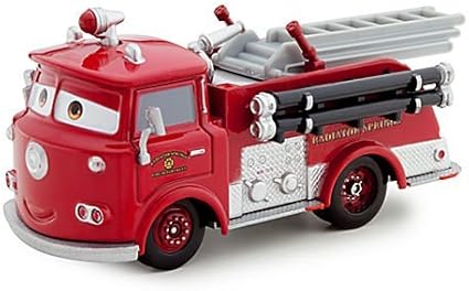 disney cars red fire engine
