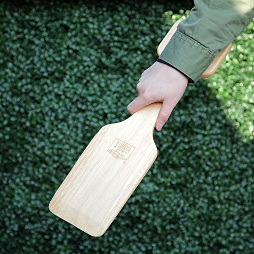 Yukon Glory YG-40070 Premium Grill Scraper Natural Oak Cleaning Paddle for Keeping Your Grill in Tip Top Shape, Great Gift for Grillers - Thumbnail 4