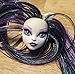 Black Unicorn - Kiwi Nylon Doll Hair for rerooting Dolls and Wig Making, 1/2 Tress -20gm, DIY/BJD/MLP/Barbie/Blythe/Monster High