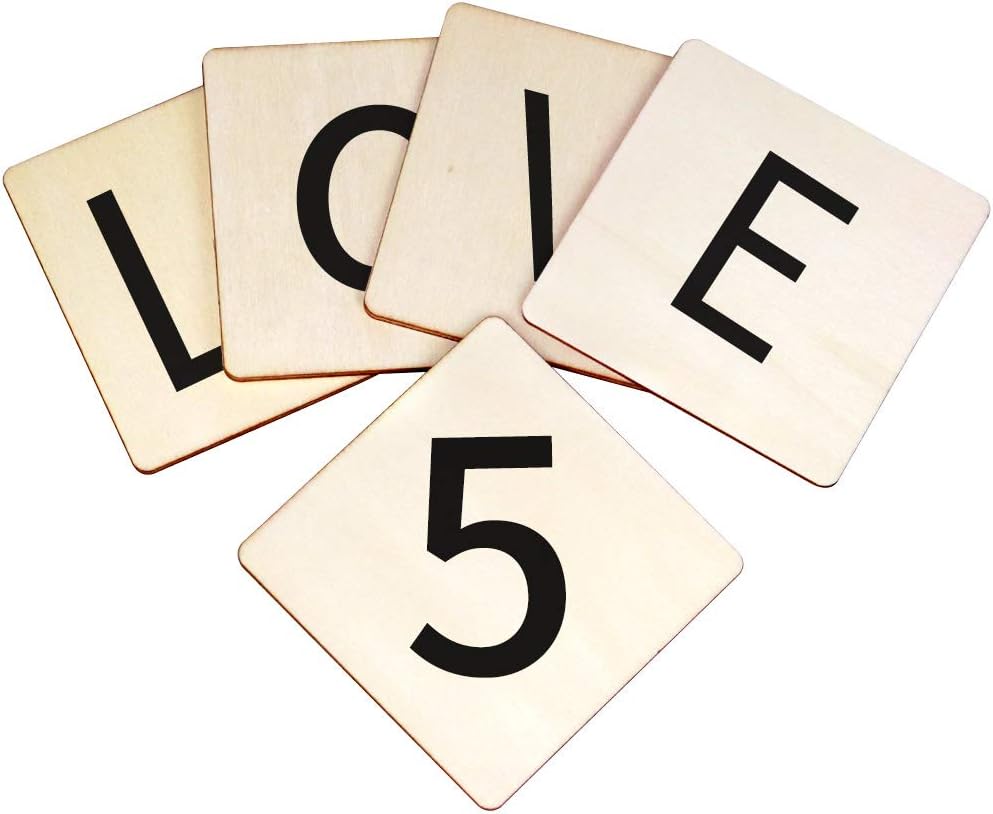 Wood Slices 100 Pcs of Unfinished Wood Chips 4x4 inch Blank Wood Chips for Handicrafts Home Decoration Wooden Coasters and DIY Crafts 50 Pcs Wood Squares and 50 Pcs Wood Circles