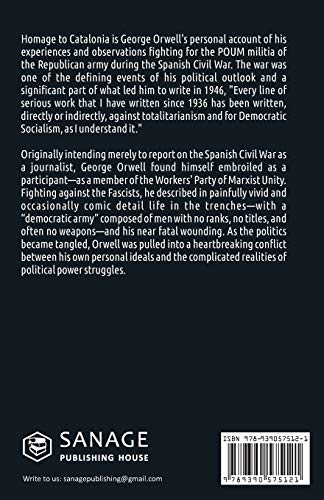 Homage To Catalonia 1