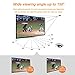 Projector Screen 150 Inch 16:9, Outdoor Portable Movie Screen Support Front and Rear Projection