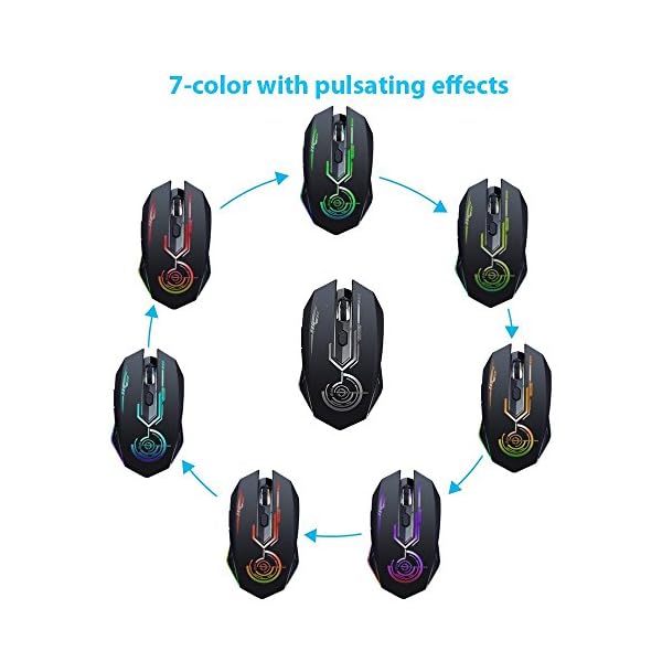 Wireless Gaming Mouse Up to 10000 DPI - Image 6