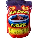 Bulk RED JELLO WRESTLING SUPPLY Jelly Package. Crystal mix makes 100Gal (380L) Just add water! Easy Set Kit. Fill a pool, pit, buckets or tub for party games, fun run obstacles, tug of war, slides.