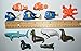 Finding Dory Disney Movie Deluxe Figure Set of 14 Toy Kit with Figures, Tattoo Sheet, ToyRing featuring Dory, Nemo, Marlin, Hank the Octopus and Many More!