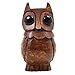 storeindya Handcrafted Wooden Eyeglass Spectacle Holder Organizer Spectacle Stand Trinket Tray Catch All Dish. (Owl-Small)