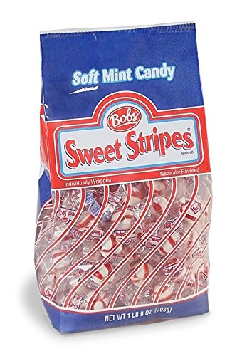 Bobs Sweet Stripes Soft Mints, 1 Lb 9 Ounce Bag - Thumbnail 2