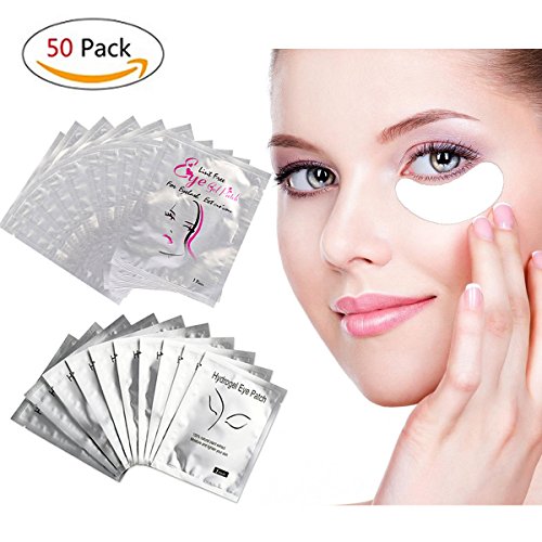 Eye Gel Pads 50 Pairs Of Eyelash Extension Under Eye Gel Pads Eyelash Lint Eye Patches on