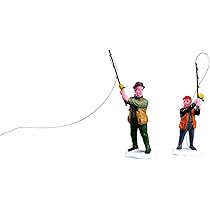 Lemax Village Collection - Birch Creek Ice Fishing Festival Lit