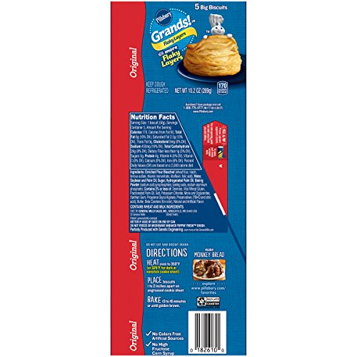 3 Pillsbury+Grands+Refrigerated+Biscuits+Original