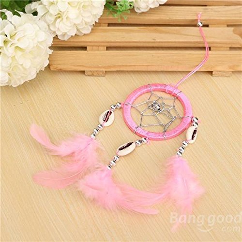 Bazaar Pure Fantasy Feathers Ring Wind Chime Dream Catcher Campanula Hanging Ornament