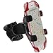 Bike Mount, GreatShield Clip-Grip [Upgrade Version - Elastic Secure Strap] Handlebar Bike Mount Holder for iPhones, Samsung Galaxy, LG, BlackBerry, HTC Smartphones, GPS Devices and More