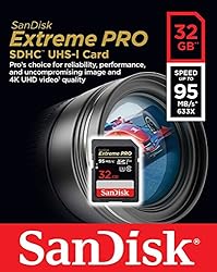 SanDisk SD Extreme Pro Memory Card Works with Sony
