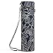 IUGA Yoga Mat Bag Easy Access Zipper with 2 Functional Storage Pockets, Fine Canvas with Eco Printing, Adjustable Shoulder Strapthumb 1