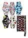 6pcs Set 1pc Mini Wet Bag +5pcs 10 inch Sanitary Reusable Washable Cloth Menstrual Pads/Panty Liners with Bamboo Charcoal Super-Absorbent Layer, Super Soft and Comfortable for General Flow