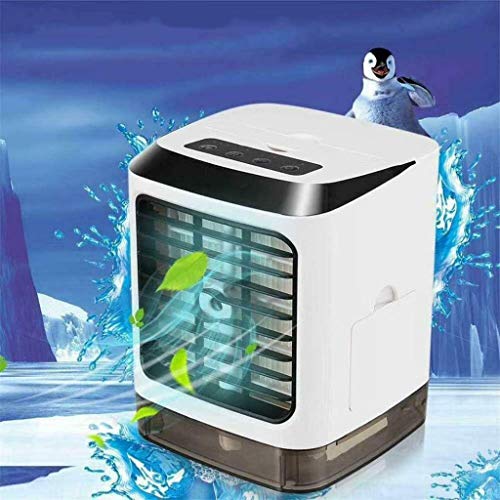 Iahshion Personal Air Conditioner Fan, Small Personal USB Air Cooler, Mini Air Purifier Humidifier Summer Cooling Tool for Indoor and Outdoor