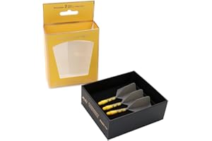 CUESOUL ROST T19 Integrated Dart Shaft and Flights Big Wing Shape Grey 28mm-Say Goodbye to Falling Dart Flight