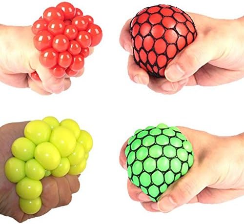 XGXDI Novelty Squeezing Toys Stress Relief Squeeze Ball Venting Ball Grape Shape Random color 1 pcs