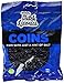 Gustaf's Salted Dutch Licorice Coins - 5.2oz Bag - Salted Black Licorice Coins - Dutch Candy from Netherlands - Salty Black Liquorice Treats