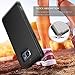 ELV Case for Galaxy S6 Edge Plus (Shock Proof Defender) Slim Case Cover Full Protection from Drops and Impacts for Samsung Galaxy S6 Edge Plus [Black]