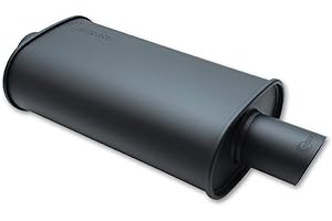 Vibrant Performance 1146 Streetpower Black Flat Oval Muffler