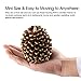 Luminara LED Flameless Candle, Flameless Real Pine Cone LED Candles for Home/Party/Halloween/Christmas/Wedding Decor with Timer Control, Battery Operated 3