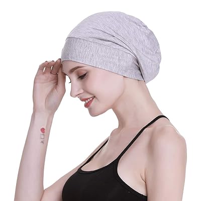 Satin Lined Sleep Cap for Frizzy Hair, Smooth Togo Ubuy