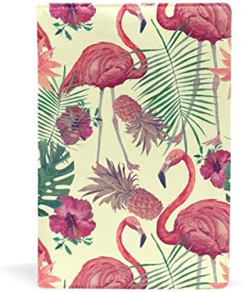 Summer Flamingo Pineapple Book Covers School Book Protector Protect Against Wear 8.7×5.8in