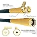 [New 2018] Expandable Garden Hose 50Ft Extra Strong - Brass Connectors with Protectors 100% No-Rust & Leak, 9-Way Spray Nozzle - Best Water Hose for Pocket Use - 100% Flexible Expanding 50ft