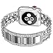 NO1seller Top Band Compatible for Apple Watch Series 7 6 SE 5 4 40mm 41mm 44mm 45mm Series 3 2 1 38mm 42mm Women Men, Wristband Strap