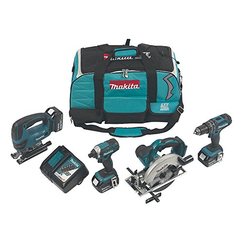 MAKITA DLX4088MX1 18V 4.0AH LI-ION CORDLESS 4-PIECE POWER TOOL KIT. High Quality And Easy To Use