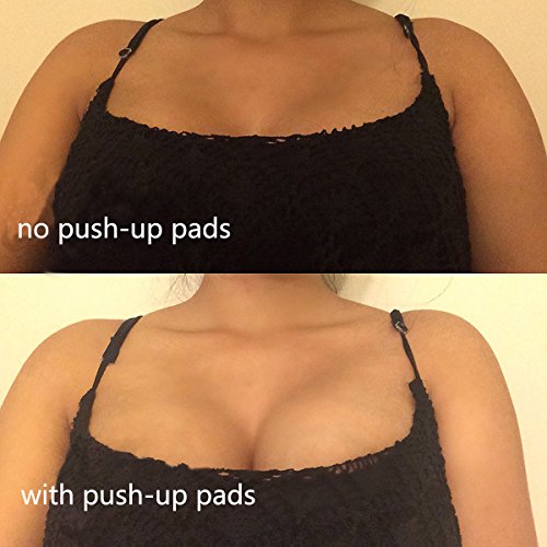 Antspirit Silicone Bra Inserts Breast Pads Push-up Chicken Cutlets Fake Boobs