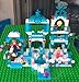 Sawaruita 8 Pack Princess Building Blocks Snow and Ice Series Castle Set, Compatible Lego,Model Building Blocks Gifts Toys for Kids and Girls (Ice Princess)