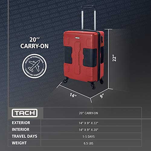 TACH V3 Hard Shell Carry On Luggage 22x14x9 Carry on Luggage with