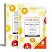 Neutriherbs Vitamin C Face Facial Mask Sheet Silk Mask Sleep Mask - Brightening Moisturizing Anti Aging and Wrinkle Improve Skin's Elasticity Hydrates Skin 5pcs/box