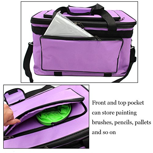 Waterproof Art/Craft Supplies Storage Tote Bag Oxford Artist Travel