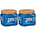 Maxwell House Half Caff Medium Roast Ground Coffee with 1/2 the Caffeine (2 ct Pack, 25.6 oz Canisters)